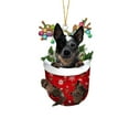 thumbnail image 1 of Decoraciones Del Árbol de Navidad Nuevos Lindos Calcetines de Navidad con Fronteras, Decoración Colgante Del Árbol de Navidad Del Perro, Regalo de Navidad, Regalos de Navidad Del Perro, 1 of 1