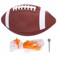 thumbnail image 1 of Outdoor PU Leather Rugby Ball American Football Sports Training Entertainment Size 6, 1 of 8