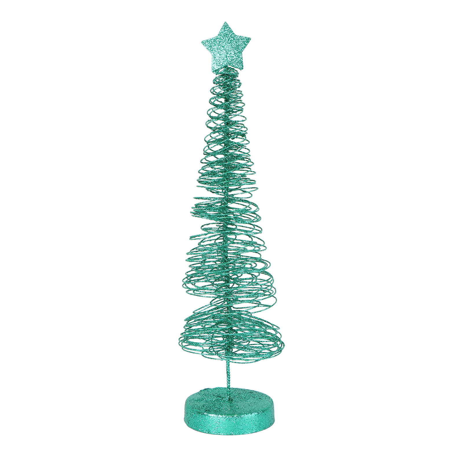 Mini Iron Wire Christmas Tree Home Desktop Artificial Tree with Five