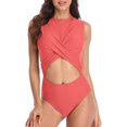 thumbnail image 1 of Charmo Bathing Suit for Women Sexy Cut Out Backless One Piece Swimsuit, 1 of 6
