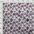 thumbnail image 3 of oneOone Cotton Cambric Gray Fabric Florals Craft Projects Decor Fabric Printed By The Yard 56 Inch Wide, 3 of 6