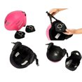 thumbnail image 5 of Casco de ciclismo para monopatín - Ventilación de dos forros extraíbles para niños, jóvenes y adultos - rosa M Kuyhfg Bienvenido a Kuyhfg, 5 of 5