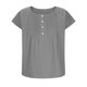 thumbnail image 5 of Camisas de Cuello de la Tripulación de Manga Corta para las Mujeres Top Botón de Color Sólido, Camisas de Manga Corta de Verano para las Mujeres Casual Spring Transpirable, 5 of 7