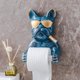 thumbnail image 4 of Portarrollos de papel higiénico de dibujos animados para colgar en la pared, organizador de papel sin perforaciones Azul, 4 of 9