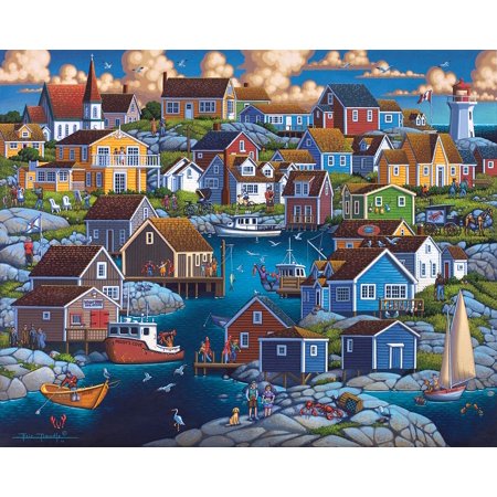 Dowdle Jigsaw Puzzle - Peggy'S Cove - 1000 Piece | Walmart ...