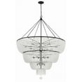 thumbnail image 2 of 618-MK-Crystorama Lighting-Rylee - 24 Light Chandelier-77 Inches Tall and 60 Inches Wide-Matte Black Finish, 2 of 2