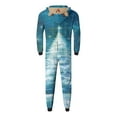 thumbnail image 3 of Penkiiy Christmas Pajamas for Family Matching Cute Long Sleeve Couples Soft Sleepwear One Piece Funny Christmas Pjs Sets 2XL Multicolor, 3 of 4