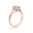 thumbnail image 3 of 1.00 Ct Radiant Cut Genuine Diamond Solitaire Wonderful Ring for Ladies Solid 18K Rose Gold Size 10.5, 3 of 8
