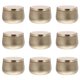 thumbnail image 1 of 9 Pcs Tin Containers Lids Empty Candy Jar Loose Tea Jars Tea Coffee Sugar Canisters Dry Food Jar, 1 of 3