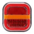thumbnail image 2 of 28 Luces De Marcador De Parada LED Barra De Luz Trasera De Remolque Con Alto Brillo IP66 Funciones Múltiples Impermeables Para Camiones Remolques De Automóviles Botes, 2 of 7