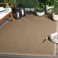 thumbnail image 2 of SAFAVIEH Atrium Sisal Makayla Striped Indoor/Outdoor Area Rug, Beige, 9' x 12', 2 of 16