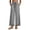 AB476 Grey, variant on Tisuna Linen-Cotton Pants For Women High Waisted Wide Leg Trousers With Boho Style Comfortable Fashion Ladies Beach Vacation Loose Pants Black Size L