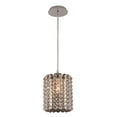 thumbnail image 2 of 031410-Allegri Lighting-Anello - One Light Mini Pendant   Chrome Finish with Firenze Mixed Crystal, 2 of 2