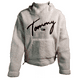 thumbnail image 1 of Sudadera Tommy Hilfiger Mujer Peluche Moda Casual blanco G Tommy Hilfiger 76A3416 121, 1 of 4