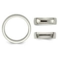 thumbnail image 4 of Mens Titanium Polished Wedding Band Ring (7.0mm), 4 of 5