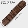 thumbnail image 3 of Yayeee Double Oven Mitt Kitchen Heat Resistant Baking 35" x7" Quilted Cotton Glove, Brown Tribal Pattern, 3 of 6