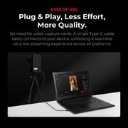 YOLOLIV YoloCam S7, 4K Live Streaming Camera with Interchangeable, Auto Focus and Compatible for Micro Four Thirds Lens (Camera Only) for TikTok