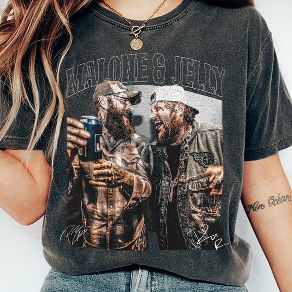 Malone Jelly Vintage Comfort Colors Shirt, Unisex Tee Multi