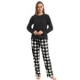 thumbnail image 2 of LANBAOSI Woman Winter Fleece Pajamas Set 2 Piece Warm PJ Set Size L, 2 of 7