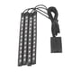 thumbnail image 4 of Luz LED RGB de color, tira de luz LED RGB de 8 colores con tiras de luz USB LE Ds compactas y livianas, 4 of 8