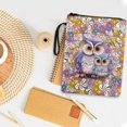 thumbnail image 4 of HELLHERO Gift Book Organizer Bag with Handle Zipper Polyester Fabric Book Carrying Case Pocket for Reading Lovers Paperbacks Women 8.66 x 11.42 1pcs, 4 of 8