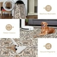 thumbnail image 7 of Geetinfly 5*7FT Area Rugs 1150Gsm 100% Polyester Rug 350Gsm Velvet Weight Pearl Velvet Washed Back Folding Simulation Printed Carpet Xm-Persia-Kuang Yi Liu Fang Beige, 7 of 7