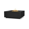 thumbnail image 1 of Real Flame Aegean 36" Square Steel Propane or Natural Gas Fire Pit Table in Black, 1 of 8