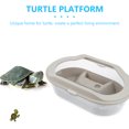 thumbnail image 4 of Weiweiguan 1Pc Plastic Turtle Tank Practical Turtle Feeding Box Reptile Feeding Terrarium, 4 of 6