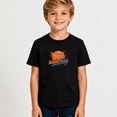 thumbnail image 2 of Boys Graphic T Shirt Basketball Graphic Short Sleeve Kids Tees Athletic Sports Style Casual Wear 100% Cotton Soft Child Tops 4-13Y, 2 of 5