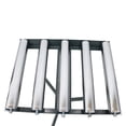 thumbnail image 6 of 5 Rolls Adjustable Conveyor Roller Table Conveyor Stand with Casters 250lbs 23.9-41.6 Inch, 6 of 9