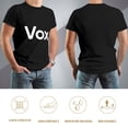 thumbnail image 5 of Spain Vox Classic Men's Cotton Short Sleeve HD Print Tee for Casual T-Shirt Crew Neck Top Black 2XL, 5 of 7