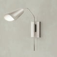 thumbnail image 3 of Cornett Collection One-Light Brushed Nickel Contemporary Wall Sconce, 3 of 5