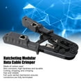 thumbnail image 4 of "Premium Ratcheting Crimping Tool for RJ45/RJ11/RJ12 - All-in-One Wire Stripper, Cutter & Network Cable Crimper with Corrosion-Resistant Carbon Steel Blades", 4 of 7