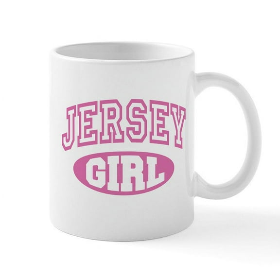 CafePress - Jersey Girl - 11 oz Ceramic Mug - Novelty Coffee Tea Cup