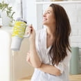 thumbnail image 6 of SKYSONIC 40oz Lemons Leaves Tumbler With Lid And Straw Travel Coffee Mug Stainless Steel Insulated Thermal Tumblers Cup, 6 of 7