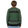 thumbnail image 5 of Harry Potter Sweater Men's Hogwarts House Crests Logo Ugly Christmas Sweater Crewneck Knit Pullover, 5 of 6