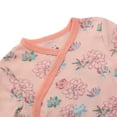 thumbnail image 5 of Asher & Olivia Baby Kimono Side Snap Onesies- SUMMER VIBES 2 Pc Girl Long Sleeve Bodysuit Set, 5 of 6