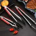 thumbnail image 5 of A Stainless Steel Food Tongs For Kitchen Serving Salad Buffet Bread Steak Tongs Non Slip Handle Easy To Clean Durable Kitchen Tool, 5 of 5