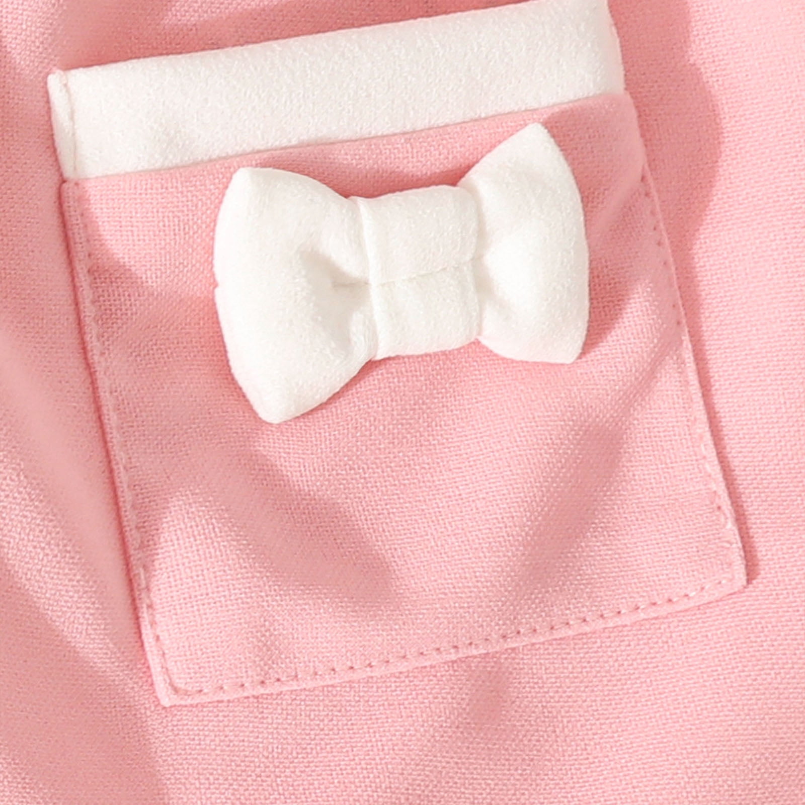 Faraee Toddler Summer Clothes for Girls Baby Ribbed Sleeveless Tops Bow Skort Set with Pockets Infant Cute Casual Outfit (12-18M,Pink)