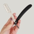 thumbnail image 4 of Tnobhg Razor Manual Shaver Shelf Ergonomic Design Stable Blade Fixing Comfortable Grip Convenient to Use Razor Holder Without Blade, 4 of 7