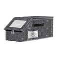 thumbnail image 4 of Organizador de gorras de béisbol, caja de almacenamiento para armario, ahorra espacio, regalos multifuncionales. Negro, 4 of 9