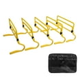 thumbnail image 3 of 5 Pieces Agility Hurdles Speed Training Athletic Equipment Adjustable Height PVC for Football Soccer Athletes, 3 of 9