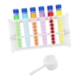 thumbnail image 1 of Tubo de ensayo de juguete para contar clasificación de colores con soporte, habilidades motoras finas de desarrollo temprano, juguetes para sin recipiente de almacenamiento, 1 of 8