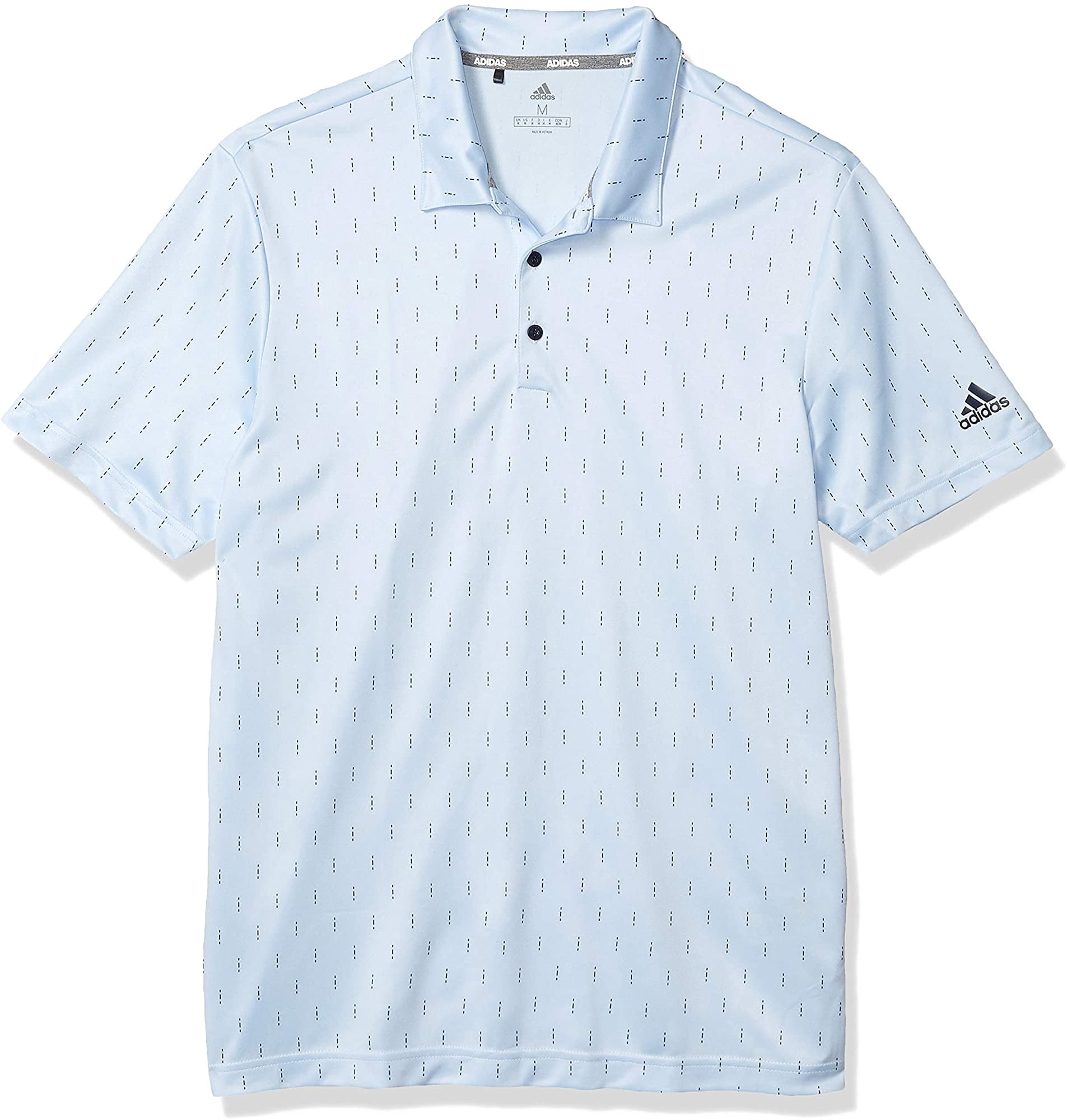 adidas Mens Novelty Print Polo Shirt 
