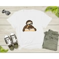 thumbnail image 5 of Happy Student Sloth Reading Writing Book Study Pencil Desk T-Shirt Reading Sloth Lover Gift T Shirt for Men Women Kids Boys Girls Tshirt, 5 of 8