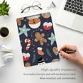 thumbnail image 5 of FMSHPON Christmas Candy Clipboard Hardboard Wood Nursing Clip Board and Pull for Standard A4 Letter 13x9 inches, 5 of 8
