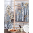 thumbnail image 2 of Yellow Blue Forest Kitchen Dish Towels for Drying Dishes Set of 3, Modern Oil Painting Art Waffle Weave Microfiber Hand Tea Bathroom Towels Quick Dry & Absorbent Towel 15.7x23.6, 2 of 7