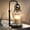 Metal-Black Glazing, variant on Nurforta Candle Warmer Lamp with Timer: Adjustable Height Dimmable Candle Warmer 24-Hour Cycle Timer - Mother's Day Gifts for Mom Home Decor House Warming Gifts New Home