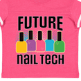 thumbnail image 4 of Inktastic Future Nail Tech Girls Toddler T-Shirt, 4 of 5