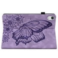 thumbnail image 5 of Allytech iPad 10th Generation Case 2022 Released 10.9 inch, Big Butterfly Slim Fit Multi Angle Viewing Stand Protective Shockproof Pencil Holder Hand Strap Back Cover for Apple iPad 10.9" 10th Gen, 5 of 5